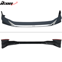 Load image into Gallery viewer, 2018-2020 Toyota Camry LE MD Style Front Bumper Lip With Chrome Trim