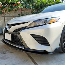 Load image into Gallery viewer, 2018-2020 Toyota Camry SE Style 3PCS Front Bumper Lip PP