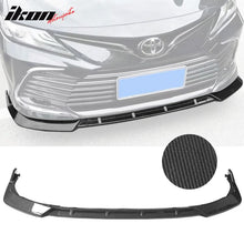 Load image into Gallery viewer, 2021-2023 Toyota Camry LE Front Bumper Lip IKON Style PP 3PC