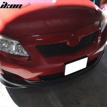 Load image into Gallery viewer, 2009-2010 Toyota Corolla K Style Unpainted Front Bumper Lip Spoiler PU