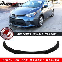 Load image into Gallery viewer, 2014-2016 Corolla L-LE GT Style Front Bumper Lip Chin Spoiler PU