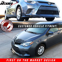 Load image into Gallery viewer, 2014-2016 Corolla L-LE GT Style Front Bumper Lip Chin Spoiler PU