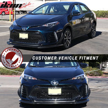 Load image into Gallery viewer, 2017-2019 Toyota Corolla Front Bumper Lip Chin Spoiler PU