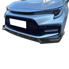 Load image into Gallery viewer, 2020-2022 Toyota Corolla SE XSE C Style Front Bumper Lip PP 3PC