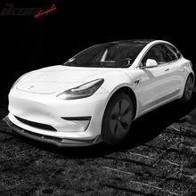 Load image into Gallery viewer, 2017-2023 Tesla Model 3 IKON Style Front Bumper Lip PP