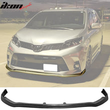 Load image into Gallery viewer, 2018-2020 Toyota Sienna XL30 CK Style Front Bumper Lip Spoiler PU