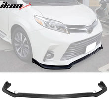 Load image into Gallery viewer, 2018-2020 Toyota Sienna XL30 MP Front Bumper Lip Spoiler Splitter PU