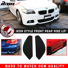 Load image into Gallery viewer, Universal 26"x8" Ikon Style Front Rear Bumper Side Skirt Extensions