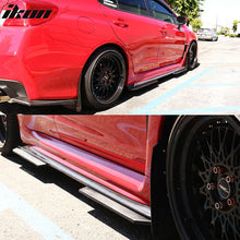 Load image into Gallery viewer, Universal 26"x8" Ikon Style Front Rear Bumper Side Skirt Extensions