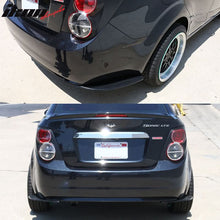 Load image into Gallery viewer, 2012-2014 Chevrolet Sonic 4Dr Sedan 2 Piece Rear Bumper Lip Splitter