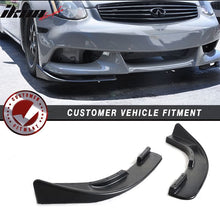 Load image into Gallery viewer, Universal Type 6 Quick lip Front Bumper Lip Splitter PU 2PC