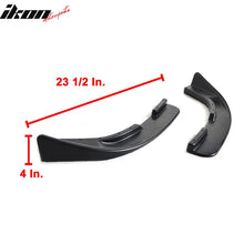 Load image into Gallery viewer, Universal Type 6 Quick lip Front Bumper Lip Splitter PU 2PC