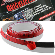 Load image into Gallery viewer, Universal 100" Quick Chin EZ Install White Front Bumper Lip Splitter
