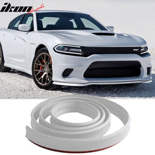 Load image into Gallery viewer, Universal 100" Quick Chin EZ Install White Front Bumper Lip Splitter