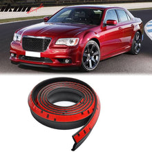 Load image into Gallery viewer, 100" Front Bumper Lip Splitter Chin Side Spoiler Trim Rubber Foam