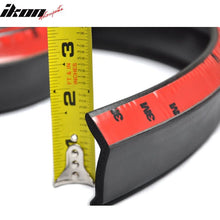 Load image into Gallery viewer, 100" Front Bumper Lip Splitter Chin Side Spoiler Trim Rubber Foam