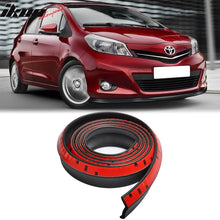 Load image into Gallery viewer, 100" Toyota Front Bumper Lip Splitter Chin Side Spoiler Rubber Foam