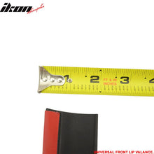 Load image into Gallery viewer, Universal 100in Foam Front Bumper Lip Splitter Spoiler Valance Chin