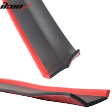 Load image into Gallery viewer, Universal 100" Red Trim Front Lip Splitter Quick Chin Rubber Foam