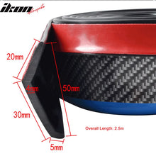 Load image into Gallery viewer, Universal Front Bumper Lip Splitter Chin Spoiler Side Skirt PVC