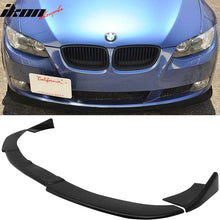 Load image into Gallery viewer, Universal IKON Style Unpainted 3PCS Front Lip Splitter Spoiler PU