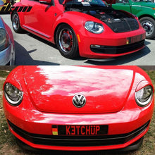 Load image into Gallery viewer, 2011-2017 Beetle Carbon Fiber Print Front Rear Bumper Lip Splitter