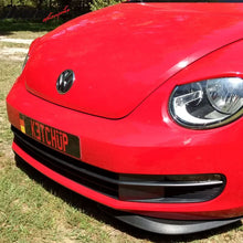 Load image into Gallery viewer, 2011-2017 Beetle Carbon Fiber Print Front Rear Bumper Lip Splitter