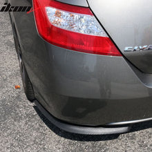Load image into Gallery viewer, Universal 27x9" Carbon Fiber Print Front Rear Bumper Lip Splitter 2PCS