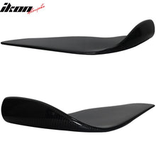 Load image into Gallery viewer, Universal Type 2 Front Bumper Lip Splitter Winglet Carbon Fiber