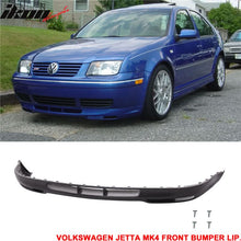 Load image into Gallery viewer, 1999-2005 VW Jetta MK4 GLI Style Unpainted Front Bumper Lip Spoiler PU