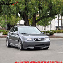 Load image into Gallery viewer, 1999-2005 VW Jetta MK4 GLI Style Unpainted Front Bumper Lip Spoiler PU