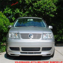 Load image into Gallery viewer, 1999-2005 VW Jetta MK4 GLI Style Unpainted Front Bumper Lip Spoiler PU