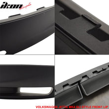 Load image into Gallery viewer, 1999-2005 VW Jetta MK4 GLI Style Unpainted Front Bumper Lip Spoiler PU