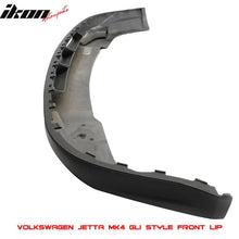 Load image into Gallery viewer, 1999-2005 VW Jetta MK4 GLI Style Unpainted Front Bumper Lip Spoiler PU
