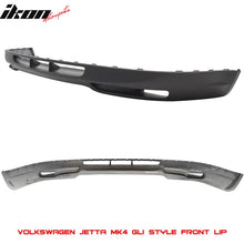 Load image into Gallery viewer, 1999-2005 VW Jetta MK4 GLI Style Unpainted Front Bumper Lip Spoiler PU
