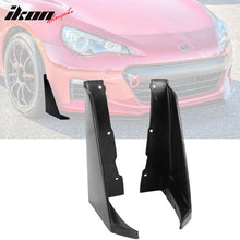 Load image into Gallery viewer, 2013-2016 Subaru BRZ Unpainted Front Bumper Lip Winglets 2PC PU