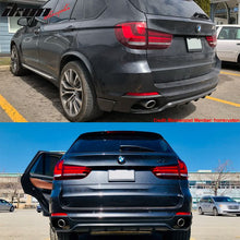 Load image into Gallery viewer, 2014-2017 BMW F15 X5 Base MP Style Rear Kits + Muffler Tips S/S Chrome