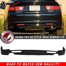 Load image into Gallery viewer, 2004-2005 Acura TSX Sedan Rear Bumper Lip PU