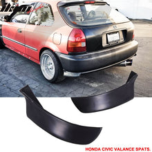 Load image into Gallery viewer, Fits 96-98 Civic 3D Mugen Front Bumper Lip + 2PC Rear Bumper Lip Spats