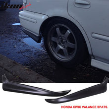 Load image into Gallery viewer, Fits 96-98 Honda Civic Mugen Front Bumper Lip + 2PC Rear Bumper Lip