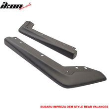 Load image into Gallery viewer, 2015-2021 Subaru WRX STI Style Unpainted Rear Spat Valance Lip ABS