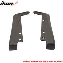 Load image into Gallery viewer, 2015-2021 Subaru WRX STI Style Unpainted Rear Spat Valance Lip ABS