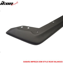 Load image into Gallery viewer, 2015-2017 Subaru WRX STI V OE Style Front Rear Bumper Lip PP