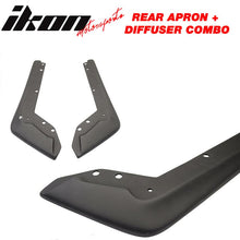 Load image into Gallery viewer, 2015-2021 Subaru WRX STI 2 Piece Rear Aprons + Rear Diffuser ABS