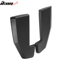 Load image into Gallery viewer, Universal V1 Style Matte Black 2PCS Rear Bumper Lip Splitters Guard PP