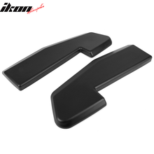 Load image into Gallery viewer, Universal V1 Style Matte Black 2PCS Rear Bumper Lip Splitters Guard PP
