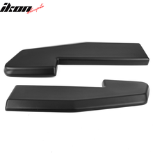 Load image into Gallery viewer, Universal V1 Style Matte Black 2PCS Rear Bumper Lip Splitters Guard PP