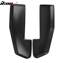 Load image into Gallery viewer, Universal V1 Style Matte Black 2PCS Rear Bumper Lip Splitters Guard PP