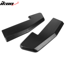 Load image into Gallery viewer, Universal V1 Sanded Black Rear Bumper Splitter Lip With 8 Screws PP