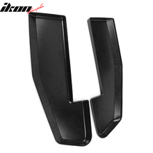 Load image into Gallery viewer, Universal V1 Sanded Black Rear Bumper Splitter Lip With 8 Screws PP